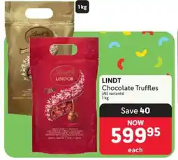 Makro LINDT Chocolate Truffles offer
