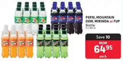 Makro Pepsi, mountain dew, mirinda or 7up bottle offer