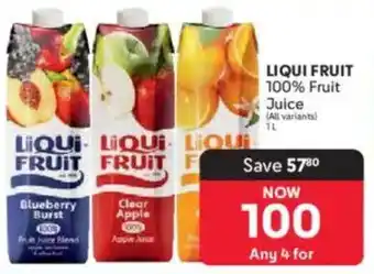 Makro LIQUI FRUIT 100% Fruit Juice offer