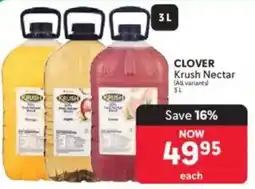 Makro CLOVER Krush Nectar offer