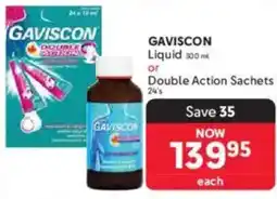 Makro GAVISCON Liquid or Double Action Sachets offer