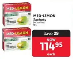 Makro MED-LEMON Sachets offer