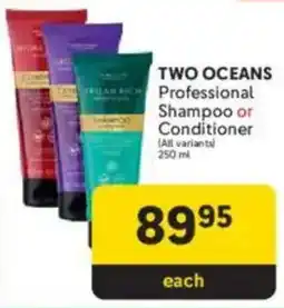 Makro TWO OCEANS Professional Shampoo or Conditioner offer