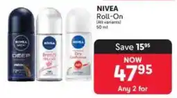 Makro NIVEA Roll-On offer