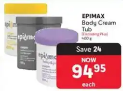 Makro EPIMAX Body Cream Tub offer