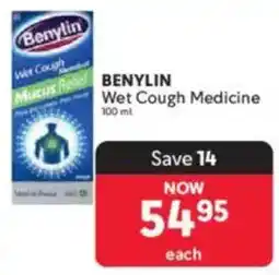 Makro BENYLIN Wet Cough Medicine offer