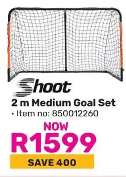 Game Shoot 2 m Medium Goal Set offer