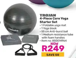 Game TROJAN 4-Piece Core Yoga Starter Set offer