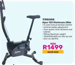 Game TROJAN Apex 120 Stationary Bike offer
