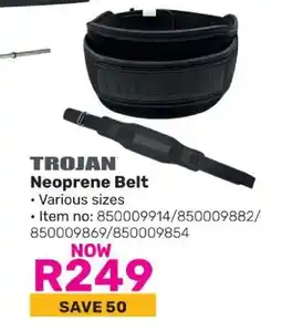 Game TROJAN Neoprene Belt offer