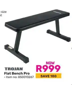 Game Trojan Flat Bench Pro offer