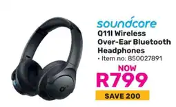 Game soundcore Q11 Wireless Over-Ear Bluetooth Headphones offer