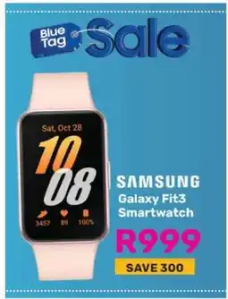 Game Samsung Galaxy Fit3 Smartwatch offer