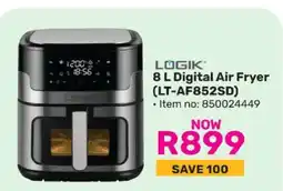Game LOGIK 8 L Digital Air Fryer (LT-AF852SD) offer