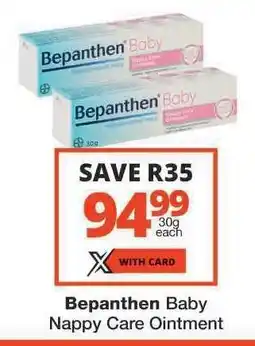 Checkers Bepanthen Baby Nappy Care Ointment offer