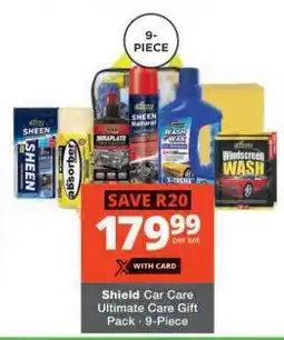 Checkers Shield Car Care Ultimate Care Gift Pack - 9-Piece offer