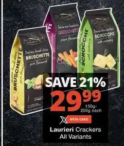 Checkers Laurieri Crackers All Variants offer