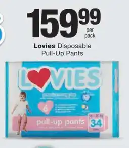 Checkers Lovies Disposable Pull-Up Pants offer