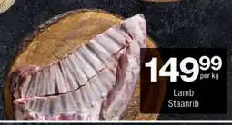 Checkers Lamb Staanrib offer