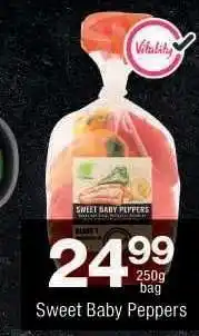 Checkers Sweet Baby Peppers offer