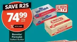 Checkers Bonnita/Parmalat Salted Butter offer