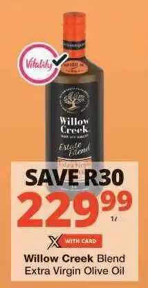 Checkers Willow Creek Blend Extra Virgin Olive Oil offer