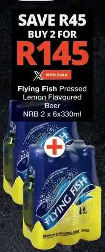 Checkers Flying Fish Pressed Lemon Flavoured Beer offer