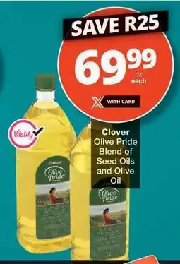 Checkers Clover Olive Pride Blend of Seed Oils and Olive Oil offer