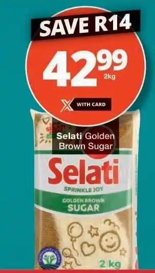 Checkers Selati Golden Brown Sugar offer