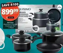 Checkers Quisimo Aluminium Pressed Cookware Set - 7-Piece offer