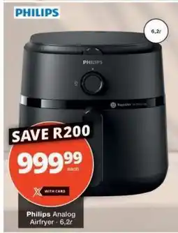 Checkers Philips Analog Airfryer offer