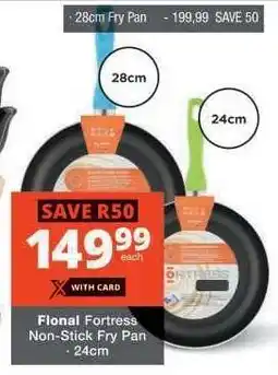 Checkers Flonal Fortress Non-Stick Fry Pan offer