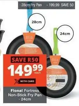 Checkers Flonal Fortress Non-Stick Fry Pan offer