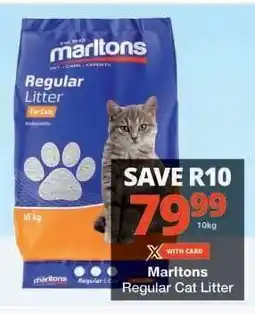 Checkers Marltons Regular Cat Litter offer