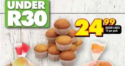Shoprite QUEEN CAKES 10 per pack offer