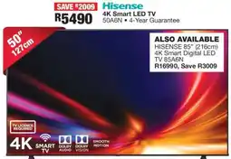 OK Furniture Hisense 4K Smart LED TV offer