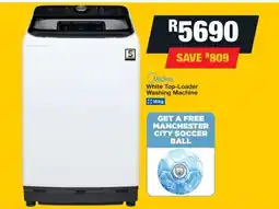 OK Furniture Midea White Top-Loader Washing Machine offer