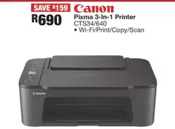 OK Furniture Canon Pixma 3-In-1 Printer offer