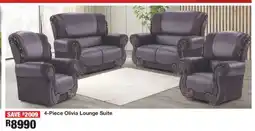 OK Furniture 4-Piece Olivia Lounge Suite offer