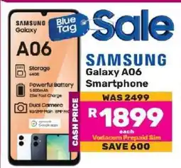 Game Samsung Galaxy A06 Smartphone offer
