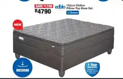 OK Furniture 152cm Chillon Pillow-Top Base Set offer
