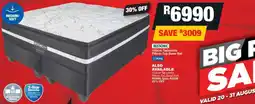 OK Furniture Restonic 183cm Tanzanite Pillow-Top Base Set offer