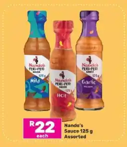 Game Nando’s Sauce 125 g Assorted offer