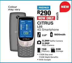 OK Furniture CITRUS L05 4G Smartphone offer