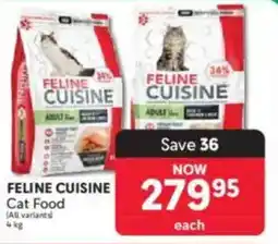 Makro FELINE CUISINE Cat Food offer