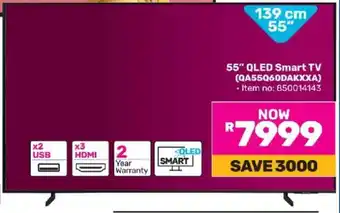 Game 55 QLED Smart TV offer