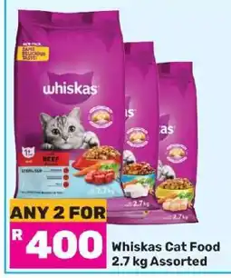 Game Whiskas Cat Food 2.7 kg Assorted offer