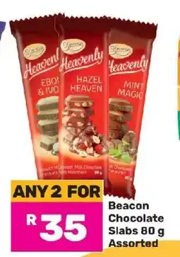 Game Beacon Chocolate Slabs 80 g Assorted offer