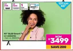 Game 40” QLED Smart TV (LT-40NQ515) offer