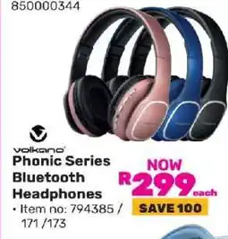 Game Volkano Phonic Series Bluetooth Headphones offer